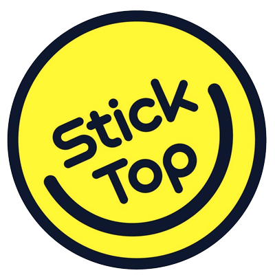sticktop logo one of quickerfly clients