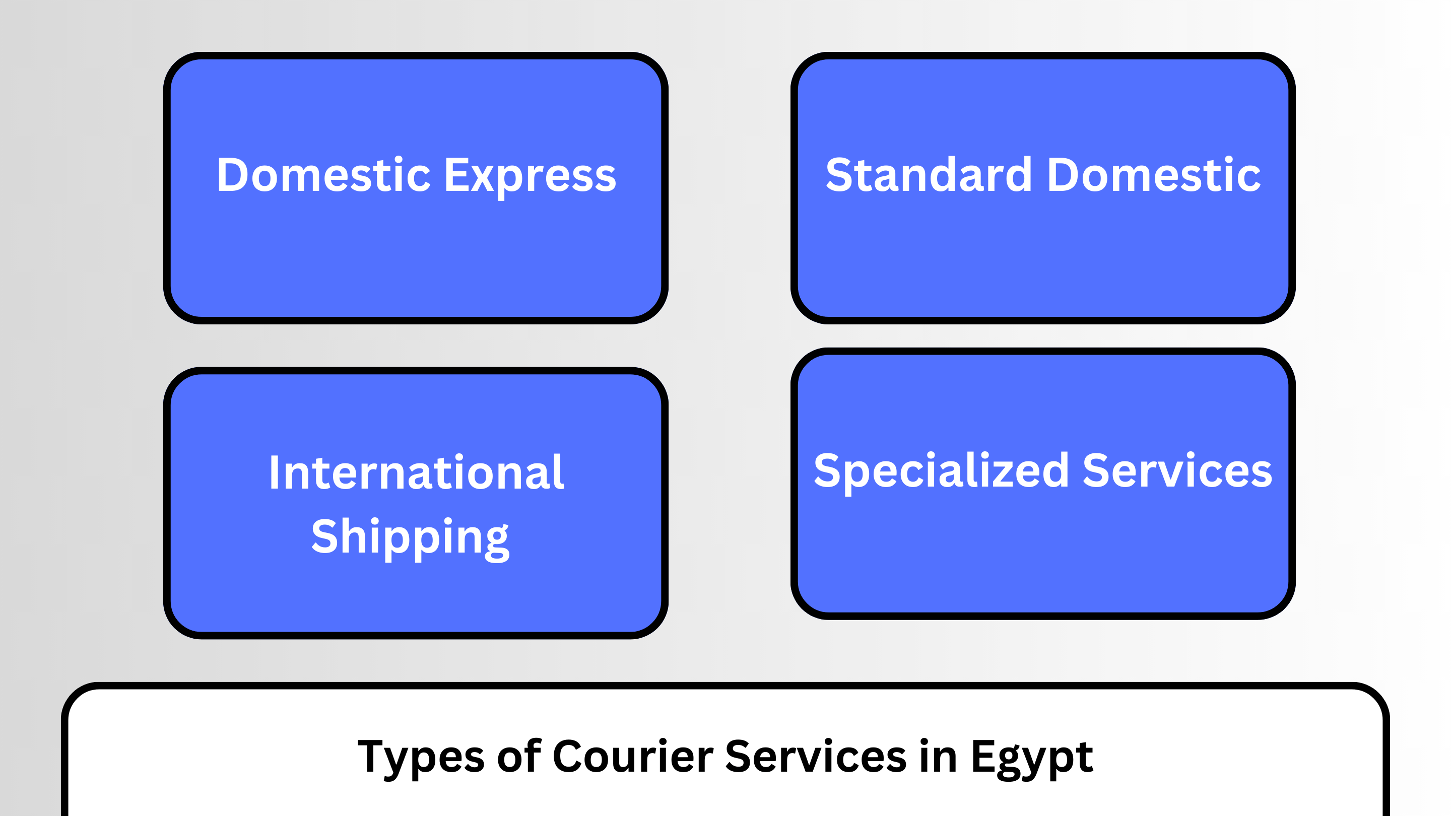 Types of Courier Services in Egypt